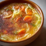 Soupe brûle-graisses au chou bienfaisante