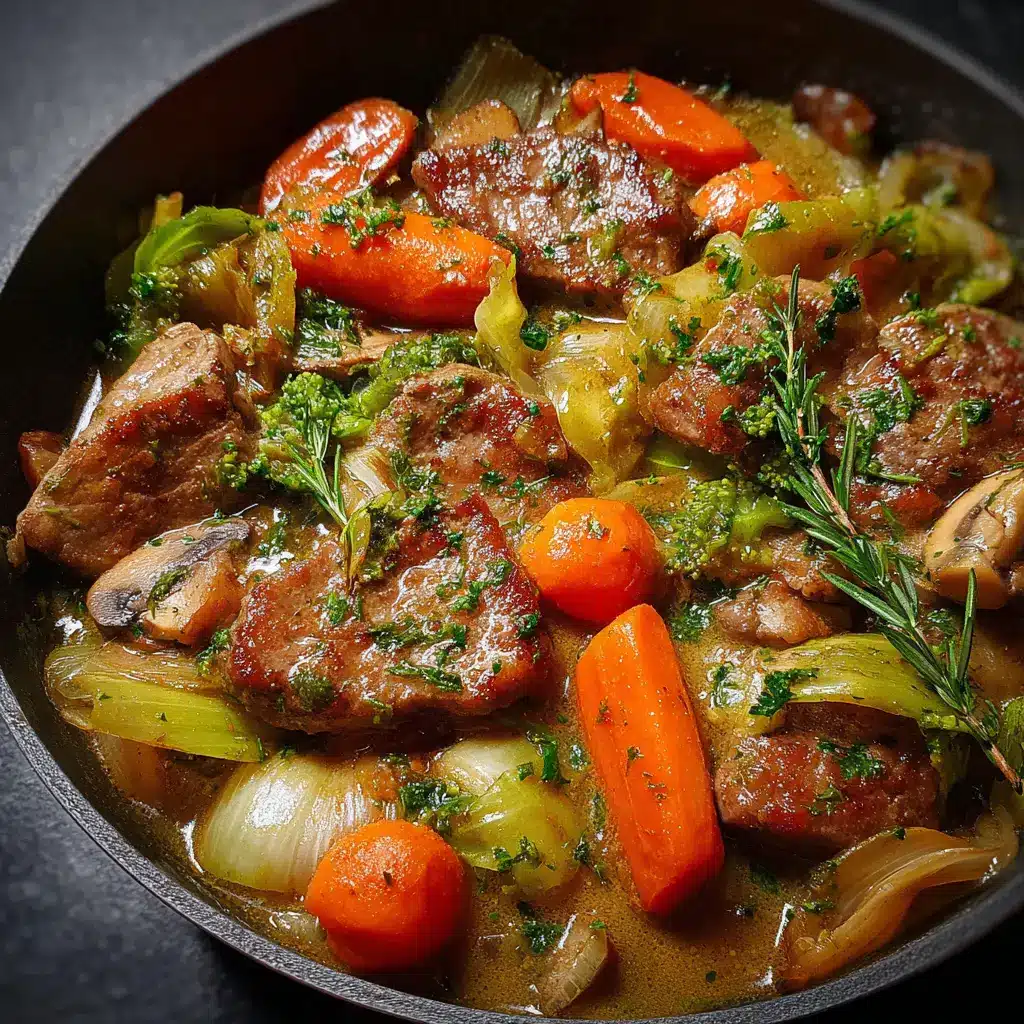 Sauté de Veau Léger aux Légumes