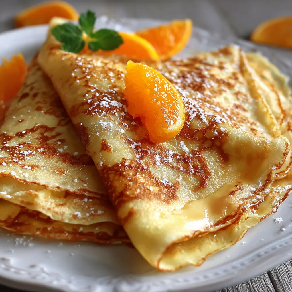 Crêpes à l’Orange