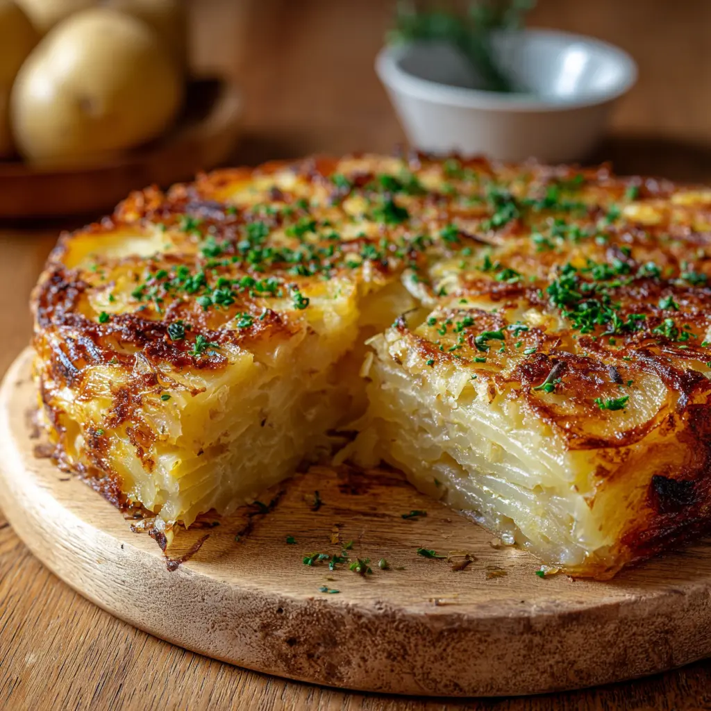 Gâteau de Pommes de Terre au Thon