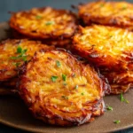 Galettes de patate douce croustillantes et fondantes