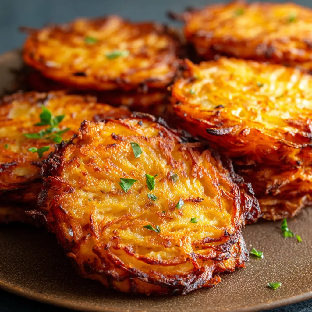 Galettes de patate douce croustillantes et fondantes