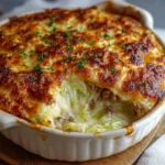 Gratin suédois au chou et viande hachée