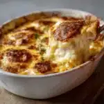Gratin d’Œufs Durs Crémeux et Fondant