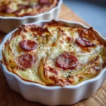 Petits Clafoutis d’Endive et Chorizo