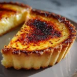 Tarte citron façon crème brûlée