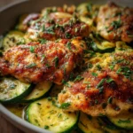 Poulet Poêlé aux Courgettes