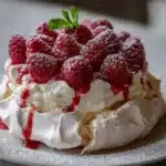 Pavlova Nuage aux Framboises