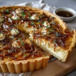 Tarte aux Oignons Caramélisés