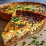 Quiche Viande Hachée et Carottes