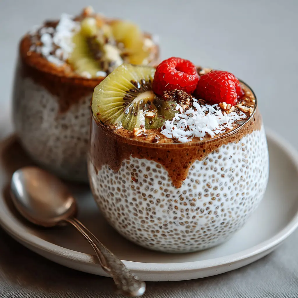 Pudding de chia à la noix de coco