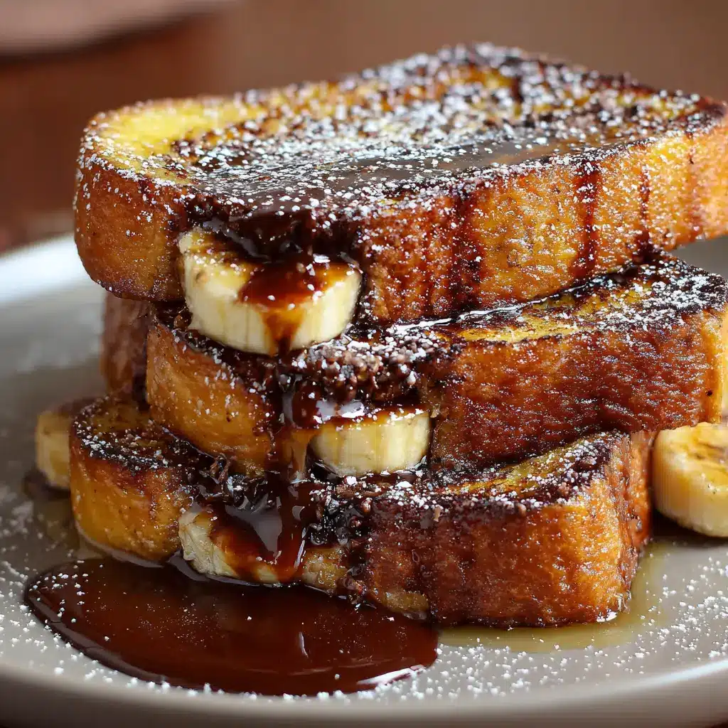 Pain Perdu au Chocolat et à la Banane