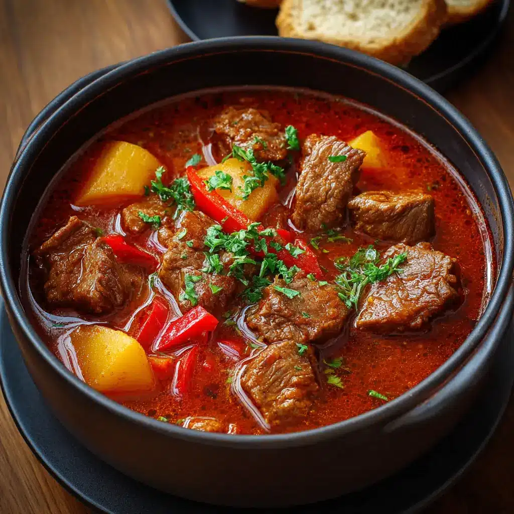 Goulasch hongrois traditionnel