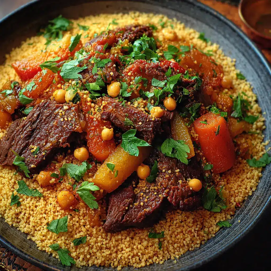 Couscous Marocain au Bœuf Tendre