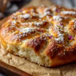 Fougasse sucrée à la fleur d'oranger