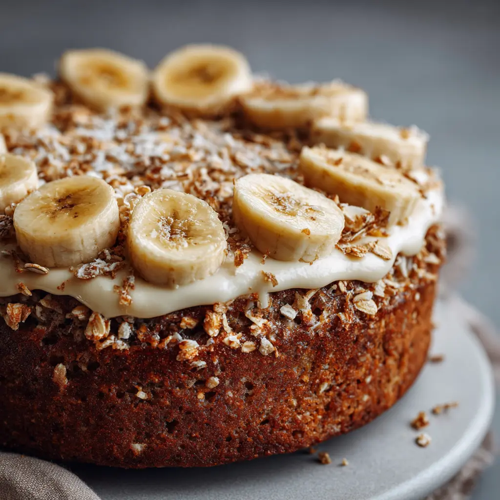 Gâteau WW Banane et Flocons d’Avoine