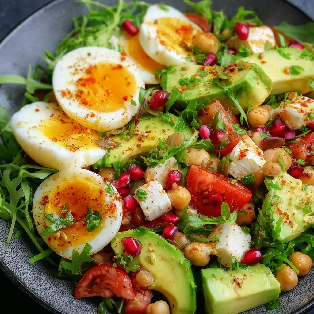 Salade healthy protéinée (Light & WW)