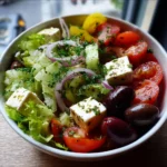 Salade Méditerranéenne Simple et Fraîche