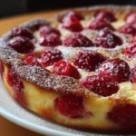 Clafoutis Léger aux Fraises ou Framboises