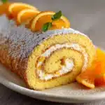 Gâteau Roulé Orange Facile