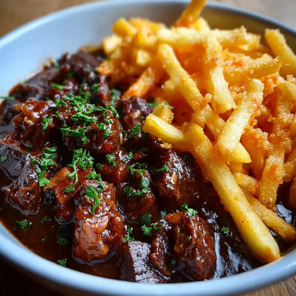 Carbonade flamande & frites maison