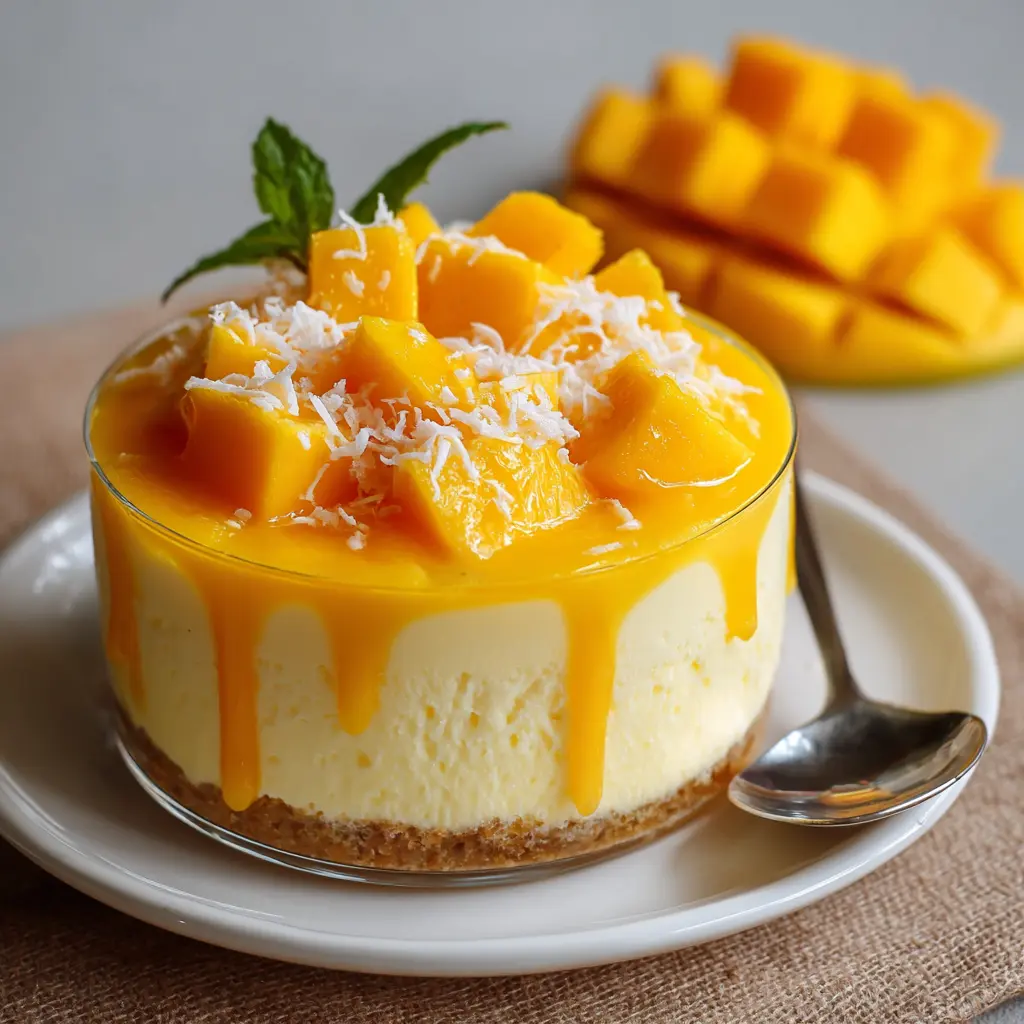 Crème Dessert Mangue-Orange