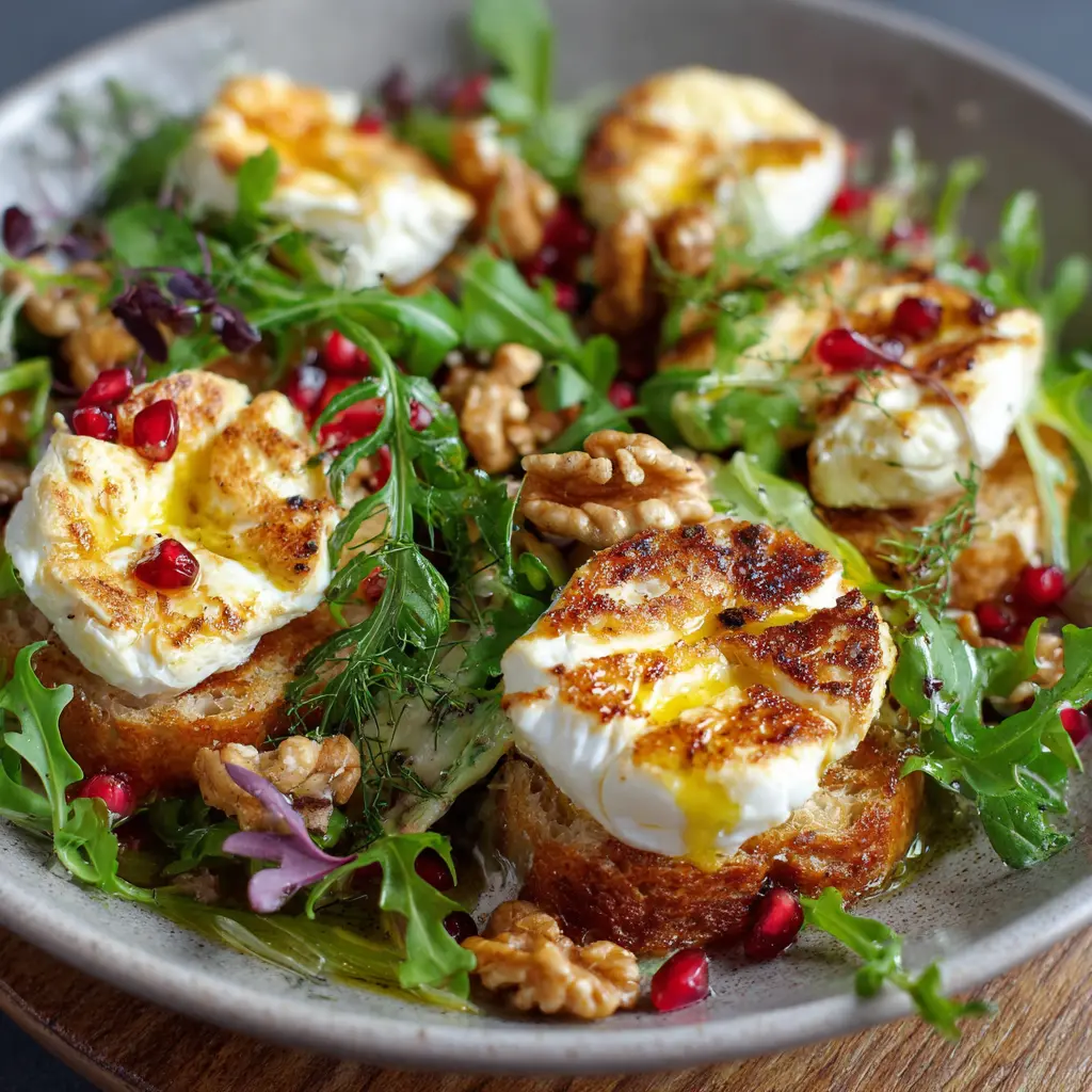 Salade de Chèvre Chaud
