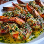 Gambas Grillées au Beurre d’Ail et Persil