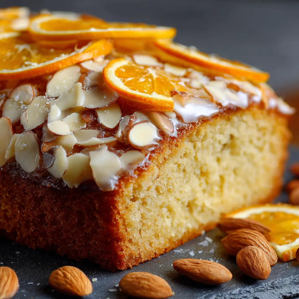 Gâteau à l’orange et amandes ultra moelleux