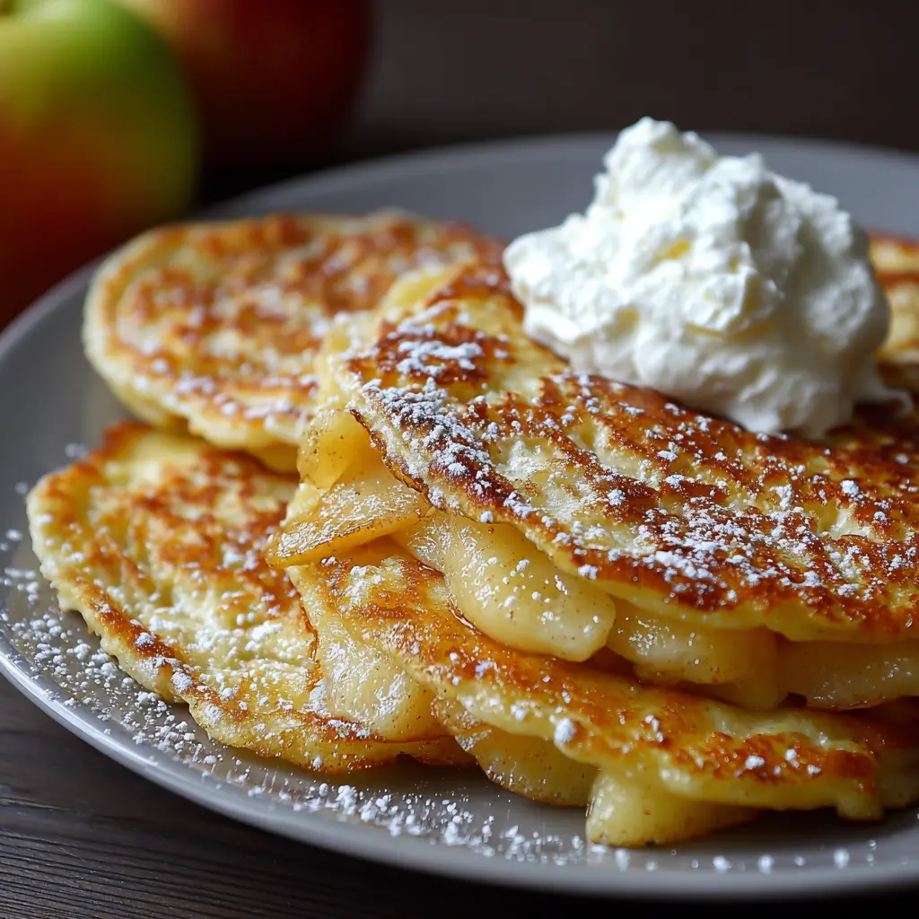 Crêpes aux pommes express