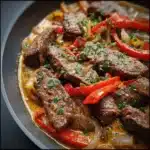 Sauté de bœuf au paprika savoureux