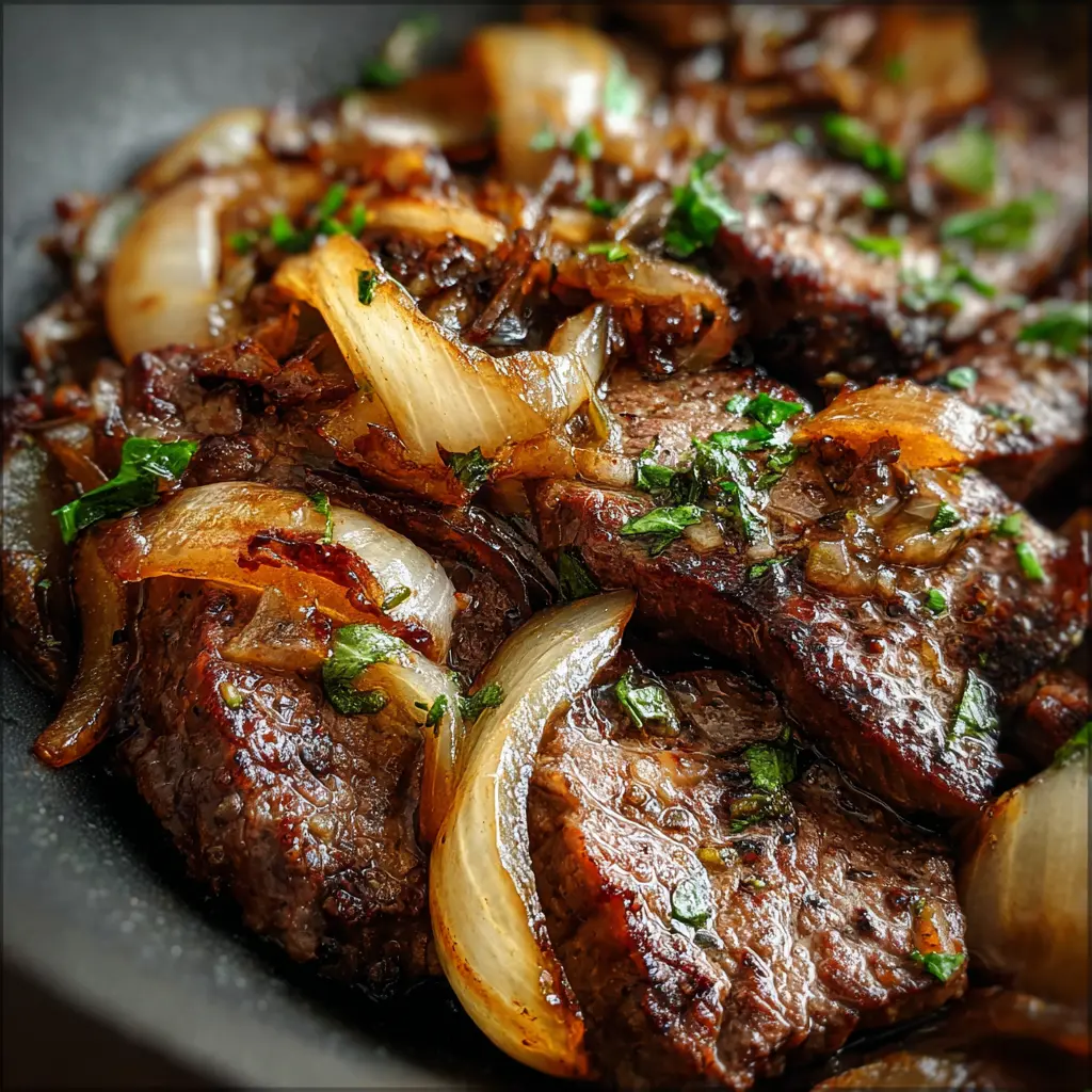 Sauté de Bœuf et d'Oignons