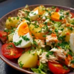 Salade fraîche et complète