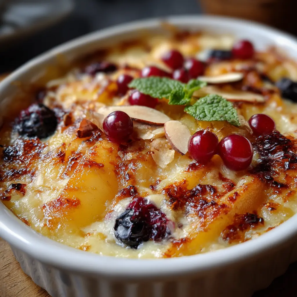 Gratin de Fruits Facile