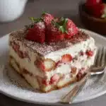 Tiramisu Fraise Mascarpone Très Facile