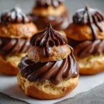 Petits Choux Chocolat Fourrés