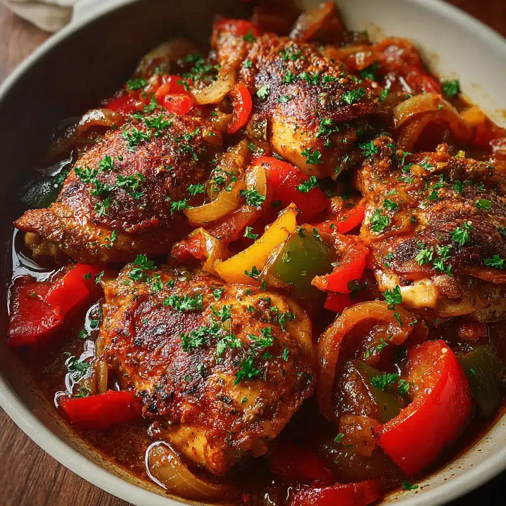 Poulet basquaise