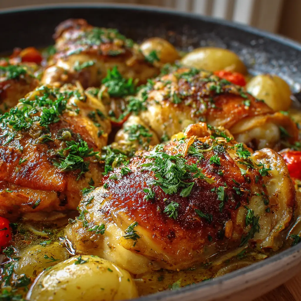 Poulet à la Provençale au Four