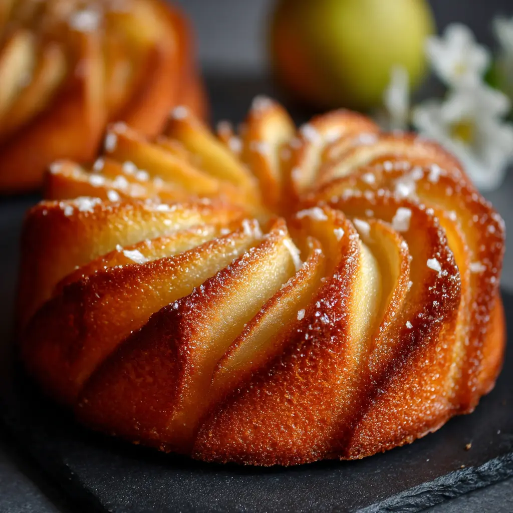 Gâteau Madeleine aux Pommes