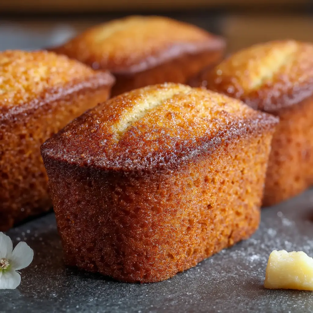 Financiers de Pierre Hermé au beurre noisette