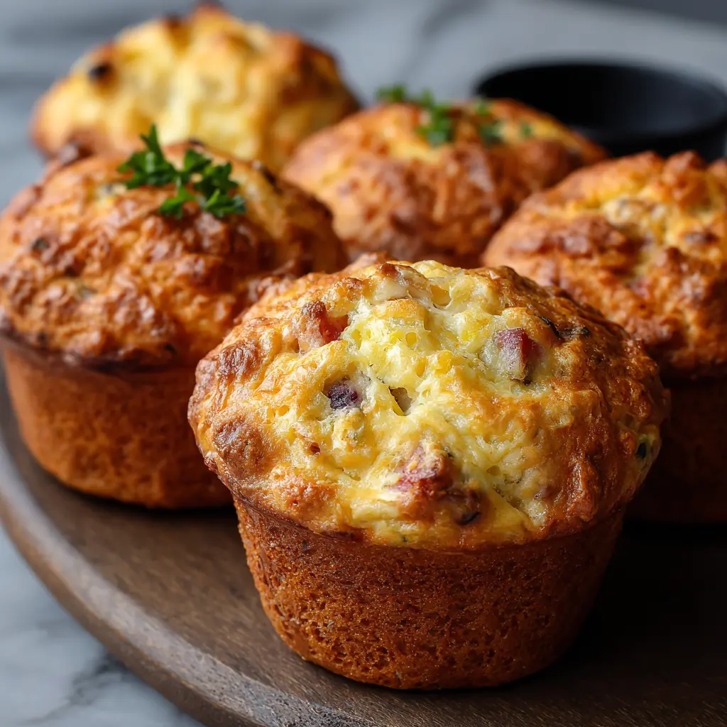 Muffins salés moelleux