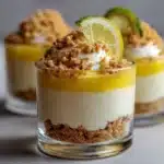 Verrine Citron-Mascarpone avec Crumble