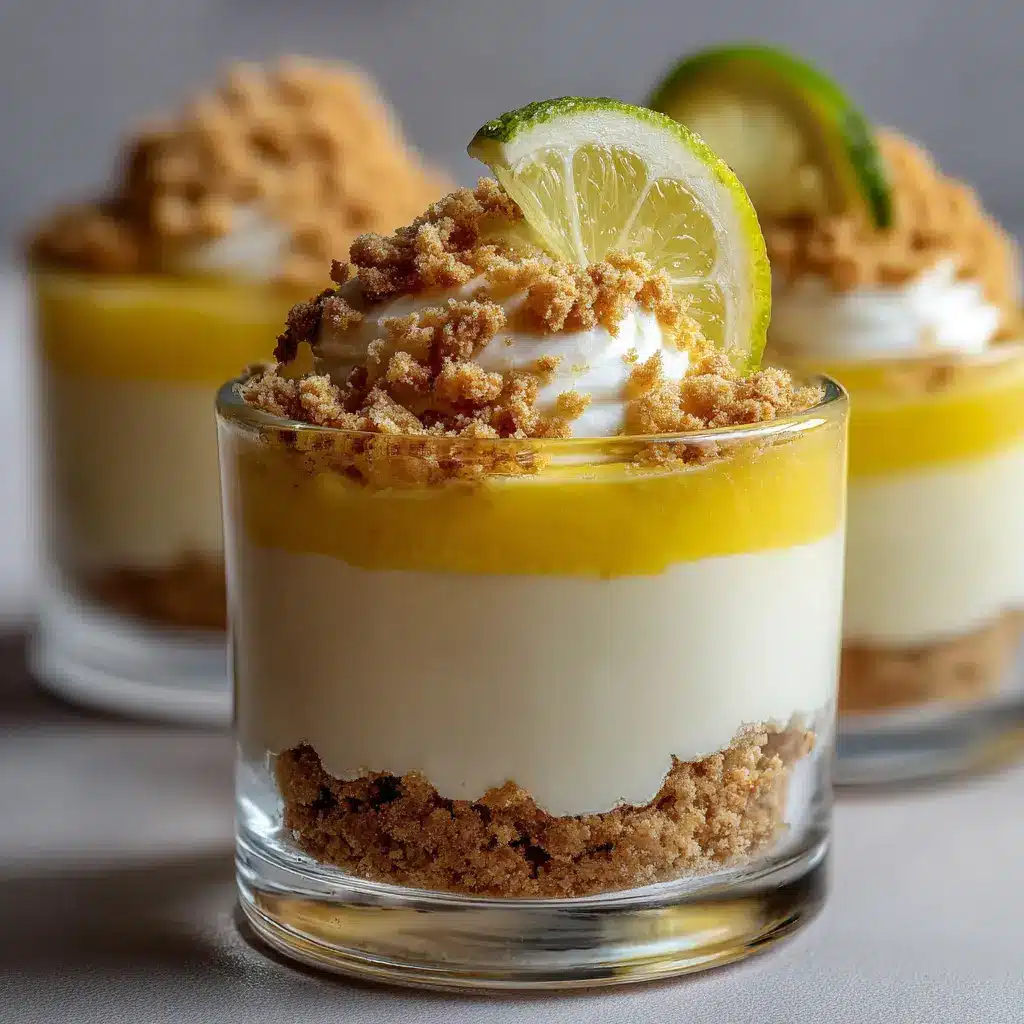 Verrine Citron-Mascarpone avec Crumble