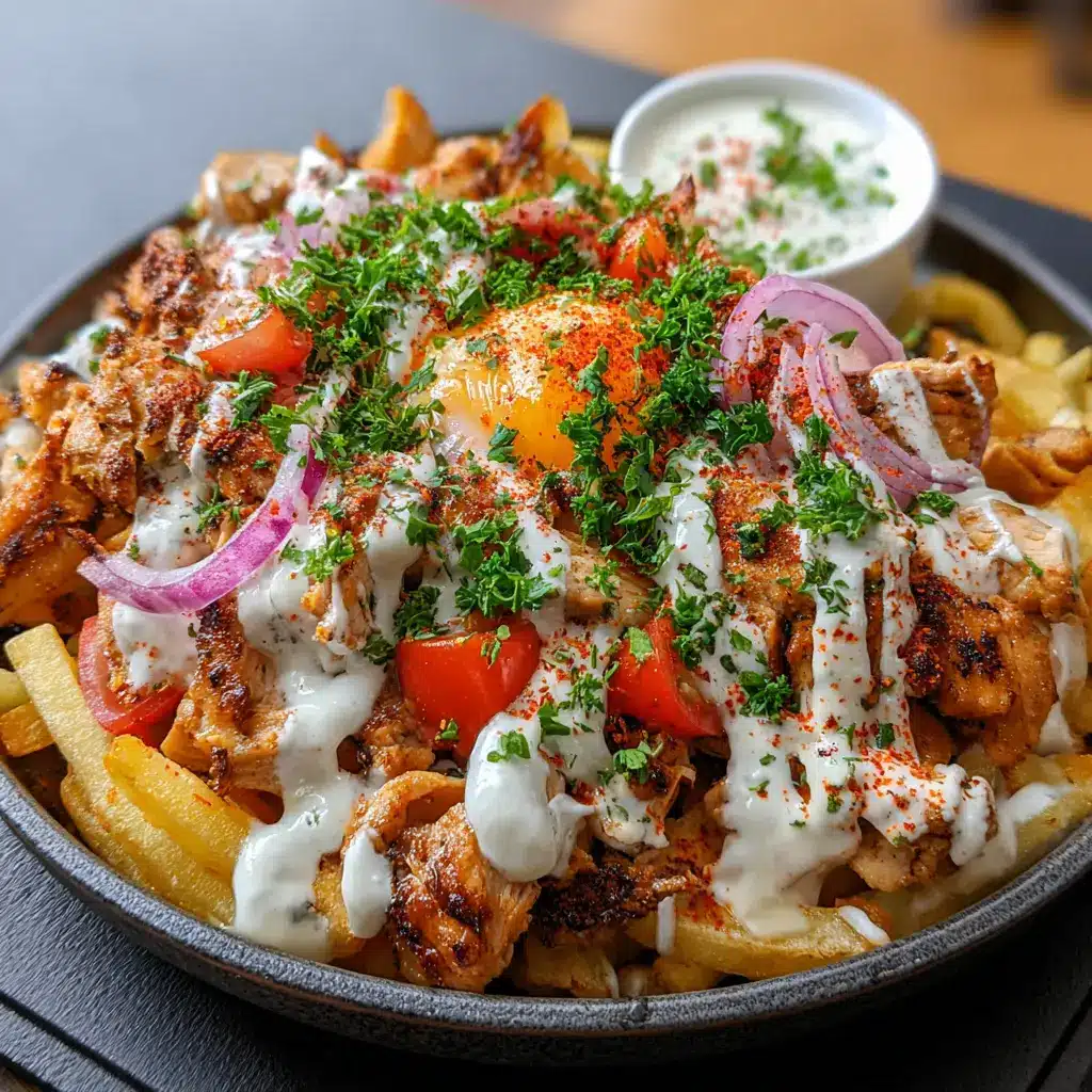 Kapsalon au poulet facile et ultra gourmand