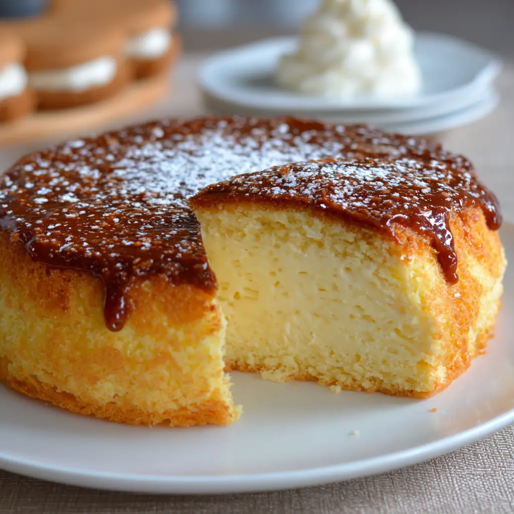 Gâteau au Danette Vanille Simple et Rapide