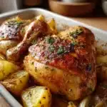 Poulet rôti aux pommes de terre