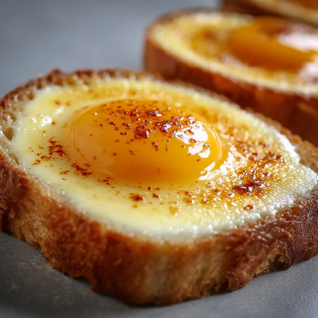 Crème aux œufs façon Conticini