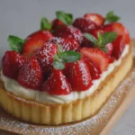 Tarte au Mascarpone et à la Fraise
