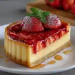 Flan Pâtissier aux Fraises Maison