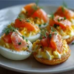Œufs Mimosa au Saumon Fumé
